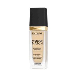 Wonder Match Skin Absolute Perfection, Hydrating, Liquid Foundation, 05, Light Porcelain, No, 30 ml