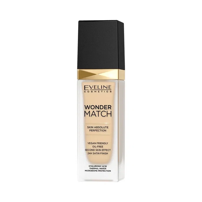 Eveline Cosmetics Wonder Match Skin Absolute Perfection Base líquida 05 Porcelana clara Eveline Cosmetics Wonder Match Skin Absolute Perfection Base líquida 05 Porcelana clara