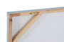 DKD Home Decor Cuadro Mediterraneo Faro Playa Multicolor Lienzo Abeto 140 x 3 x 70 cm (2 Unidades)