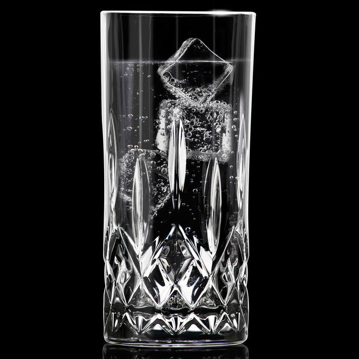 Rcr Cristalleria IT Vaso Alto Opera 350 Ml Altura 150 Mm (6 Unidades) Vidrio Eco-crystal Luxion