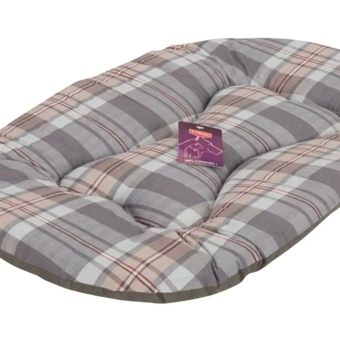 Tyrol TYR3281018217193 Cama para perros Cojín ovalado Toronto 100 x 60 x 3 cm