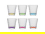 Vivalto Vaso Vidrio Lagrima Transparente Color 310 ml 9x9x9 cm (Set de 36)