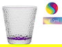 Vivalto Vaso Vidrio Lagrima Transparente Color 310 ml 9x9x9 cm (Set de 36)