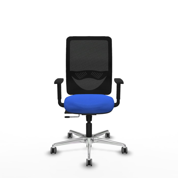 PIQUERAS Y CRESPO Silla de oficina Zulema Azul con mecanismo Sincro/Traslack PIQUERAS Y CRESPO Silla de oficina Zulema Azul con mecanismo Sincro/Traslack