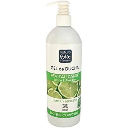 NATURABIO Gel de Ducha Revitalizante Limón y Aloe BIO 740 ml NATURABIO Gel de Ducha Revitalizante Limón y Aloe BIO 740 ml