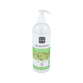 NATURABIO COSMETICS Gel de Ducha Revitalizante Limón-Aloe 740ml Bio Certificado Ecocert Vegano