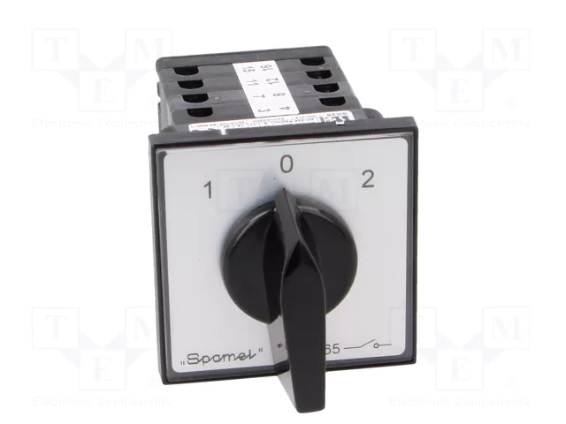 SPAMEL Interruptor de leva 25A 1-0-2 SPAMEL Interruptor de leva 25A 1-0-2