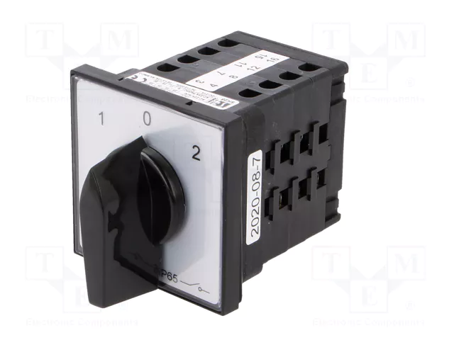 SPAMEL Interruptor de leva 25A 1-0-2 SPAMEL Interruptor de leva 25A 1-0-2