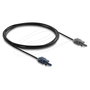 DeLOCK Cable de fibra óptica LWL POF HFBR 4503-4513Z Simplex de 3 m