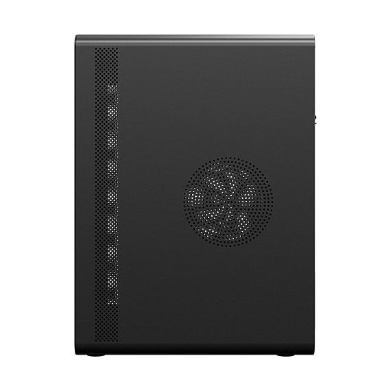 Aerocool CS-110 v1 Caja Mini Tower MicroATX/MiniITX Negra para PC Hogar/Oficina
