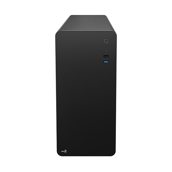 Aerocool CS-110 v1 Caja Mini Tower MicroATX/MiniITX Negra para PC Hogar/Oficina