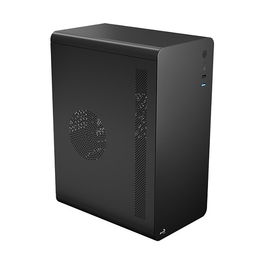 Aerocool CS-110 v1 Caja Mini Tower MicroATX/MiniITX Negra para PC Hogar/Oficina