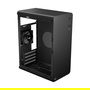 Aerocool CS-110 v1 Caja Mini Tower MicroATX/MiniITX Negra para PC Hogar/Oficina
