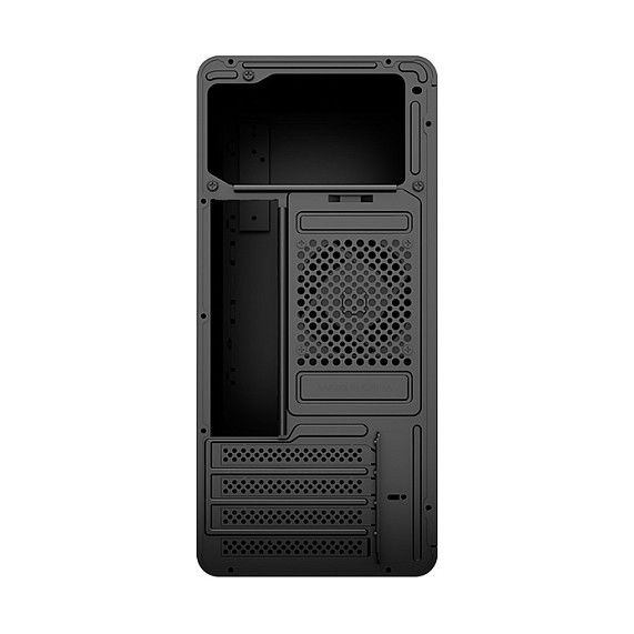 Aerocool CS-110 v1 Caja Mini Tower MicroATX/MiniITX Negra para PC Hogar/Oficina