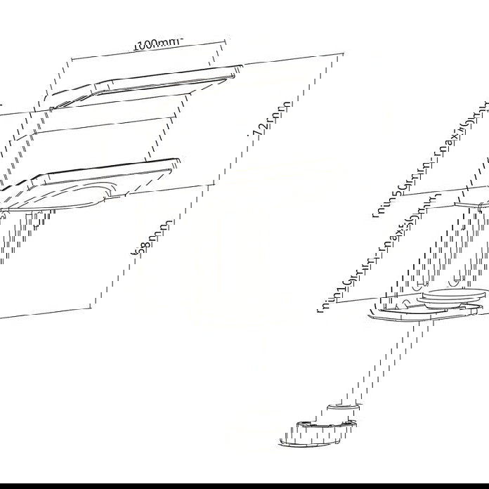 VALUE Soporte para Extensión de Potencia, Abrazadera de Mesa, Gestión de Cables, Blanco - VALUE 19.99.3230 VALUE Soporte para Extensión de Potencia, Abrazadera de Mesa, Gestión de Cables, Blanco - VALUE 19.99.3230