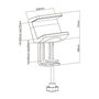 VALUE Soporte para extensión de potencia blanco