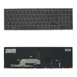 Generico Teclado para HP ZBook 15/17 G5 G6 Retroiluminado Español