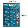 Edm Cartel Promocional Temático con PVP Koma Tools 29,7x42cm