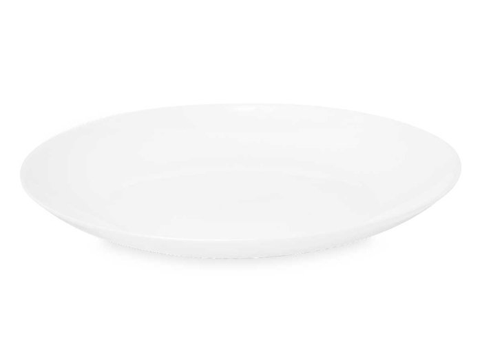 Vivalto Plato Postre Redondo de Opal, Blanco, 21.5 cm de Diámetro (Set de 24) Vivalto Plato Postre Redondo de Opal, Blanco, 21.5 cm de Diámetro (Set de 24)