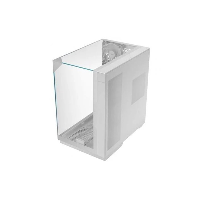 Mars Gaming Caja Gaming MC3GF Blanca ATX Semitorre con Triple Cristal Templado y 3 Ventiladores FRGB Incluidos