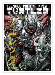 FaNaTtik Tortugas Ninja Litografía Shredder Limited Edition 42 x 30 cm