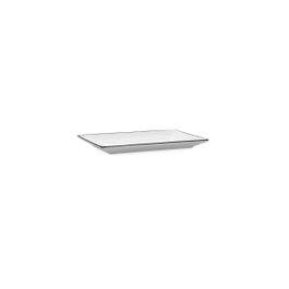 Quid Tapa Ahumados Porcelana Gastro Black 20x13x2 cm