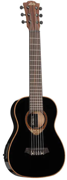 LAG Tiki Uku A/E Guitarra Acústica Eléctrica Con Fondo Arqueado