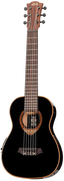 LAG Tiki Uku A/E Guitarra Acústica Eléctrica Con Fondo Arqueado