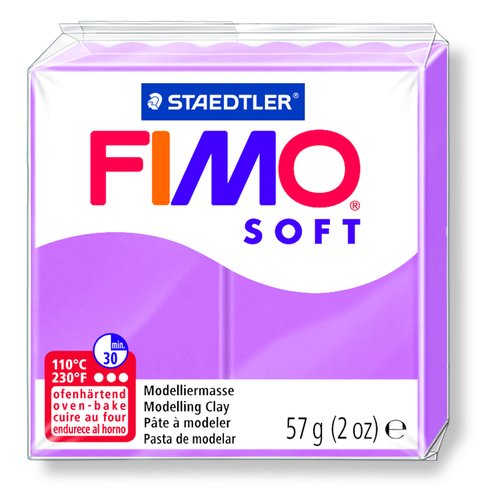 Staedtler Fimo Soft Pasta de modelar Violeta claro