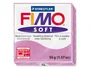 Staedtler Pasta de modelar Fimo Soft 57 gr Blanda y Suave Color Violeta Claro