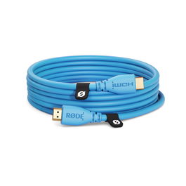 RODE HDMI-3 Cable HDMI Premium 3m Azul Alta Velocidad con Ethernet 18 Gbps 4K60