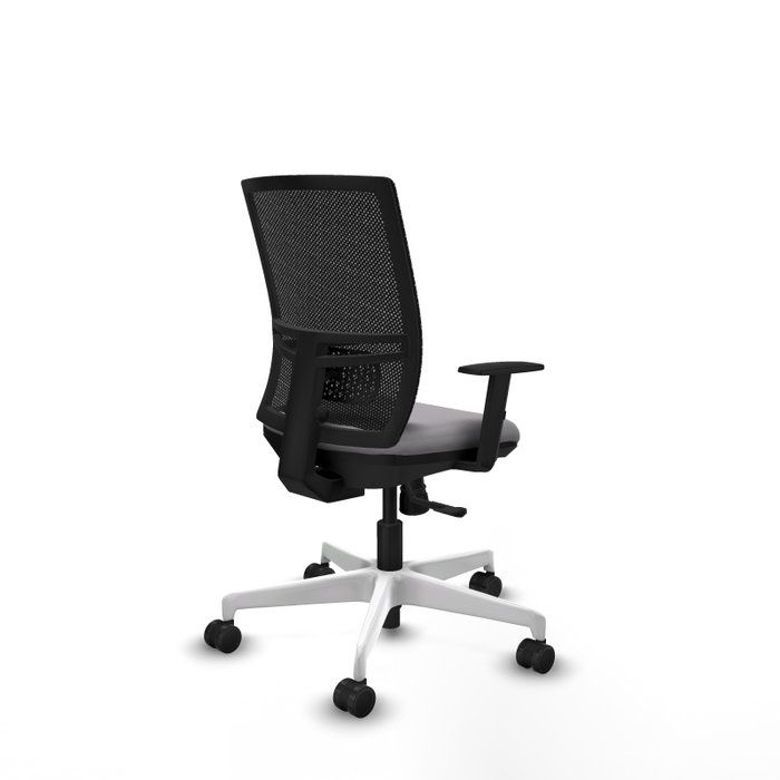 PIQUERAS Y CRESPO Silla de oficina Yunquera Gris y Negro