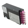 VALUE 21.99.1107 - Adaptador MPO (macho) a 12x LC (hembra) para Fibra Óptica, Negro