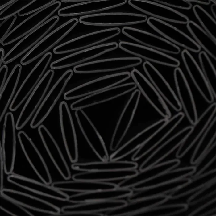 Nature NAT8711338532355 Pantalla de caña de PVC de doble cara - Opaca 4/5 - Antracita - 1 x 3 m - 1600 g/m² - Anti-UV