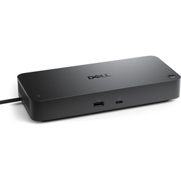 DELL Pro SD25 Dock USB-C, 130W, 2500 Mbps, HDMI 2.1, DisplayPort 1.4, 4 Pantallas 6K Ultra HD, Negro