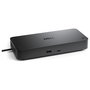 DELL Pro SD25 Dock USB-C, 130W, 2500 Mbps, HDMI 2.1, DisplayPort 1.4, 4 Pantallas 6K Ultra HD, Negro