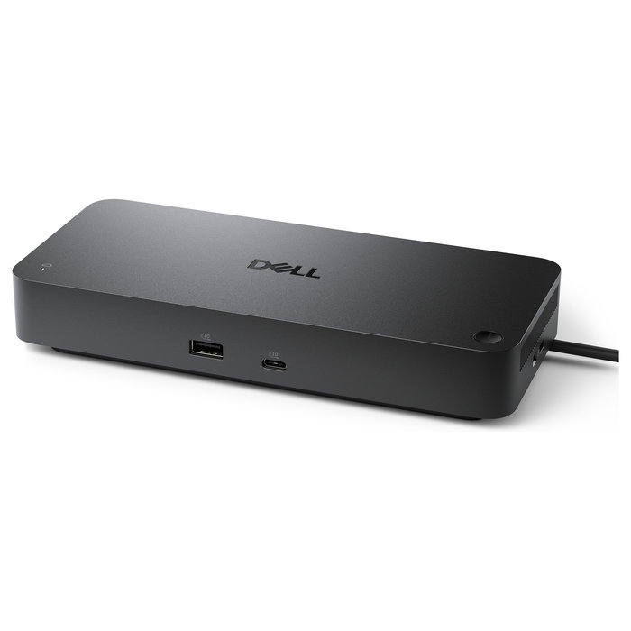 DELL Pro SD25 Dock USB-C, 130W, 2500 Mbps, HDMI 2.1, DisplayPort 1.4, 4 Pantallas 6K Ultra HD, Negro