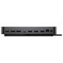 DELL Pro SD25 Dock USB-C, 130W, 2500 Mbps, HDMI 2.1, DisplayPort 1.4, 4 Pantallas 6K Ultra HD, Negro