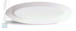 Pillivuyt Fuente Oval Gourmet, fuente de porcelana para vajilla, 59 cm
