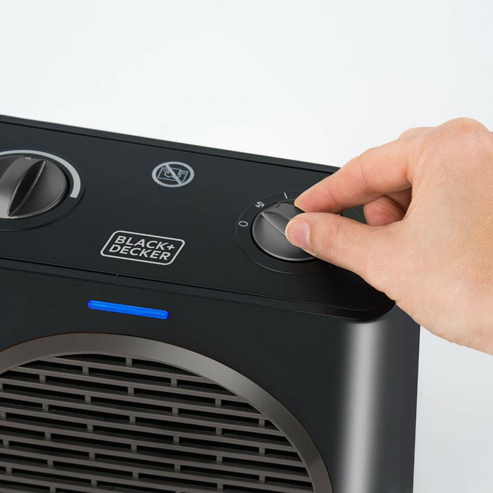 Calefactor Eléctrico de Convección Black & Decker BXSH1500E Negro 2000 W