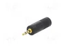 GEMBIRD Adaptador Jack 3,5mm 3pin a Jack 6,3mm