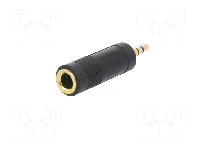 GEMBIRD Adaptador Jack 3,5mm 3pin a Jack 6,3mm