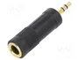 GEMBIRD Adaptador Jack 3,5mm 3pin a Jack 6,3mm