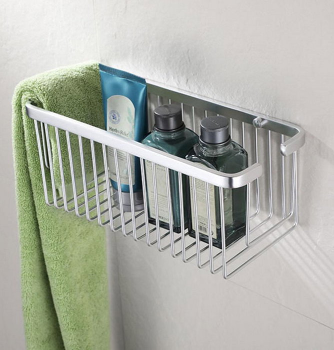 PLUVIA Pro Cesta Rectangular 30x12x6 Inox BN-3526