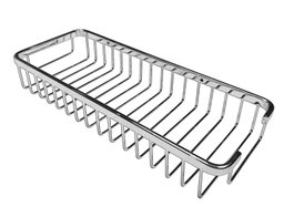 PLUVIA Pro Cesta Rectangular 30x12x6 Inox BN-3526