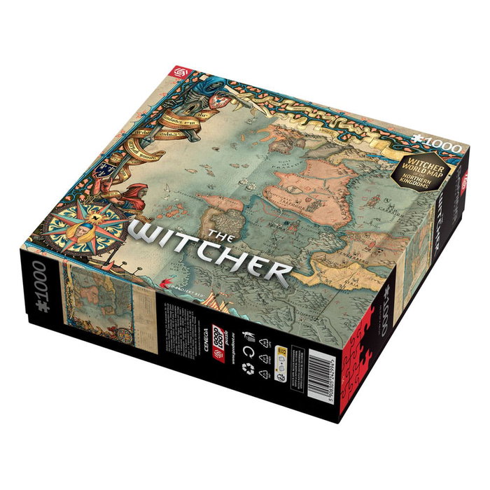 The Witcher 3 Puzzle Gaming The Northern Kingdoms (1000 piezas) The Witcher 3 Puzzle Gaming The Northern Kingdoms (1000 piezas)