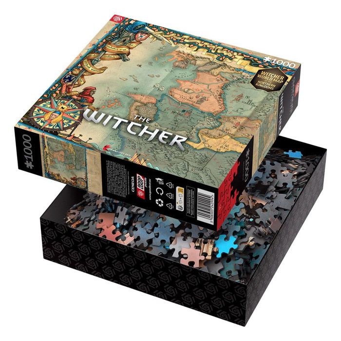 The Witcher 3 Puzzle Gaming The Northern Kingdoms (1000 piezas) The Witcher 3 Puzzle Gaming The Northern Kingdoms (1000 piezas)