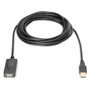Digitus Cable de Extensión USB 2.0 Activo 5m Negro
