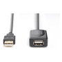 Digitus Cable de Extensión USB 2.0 Activo 5m Negro
