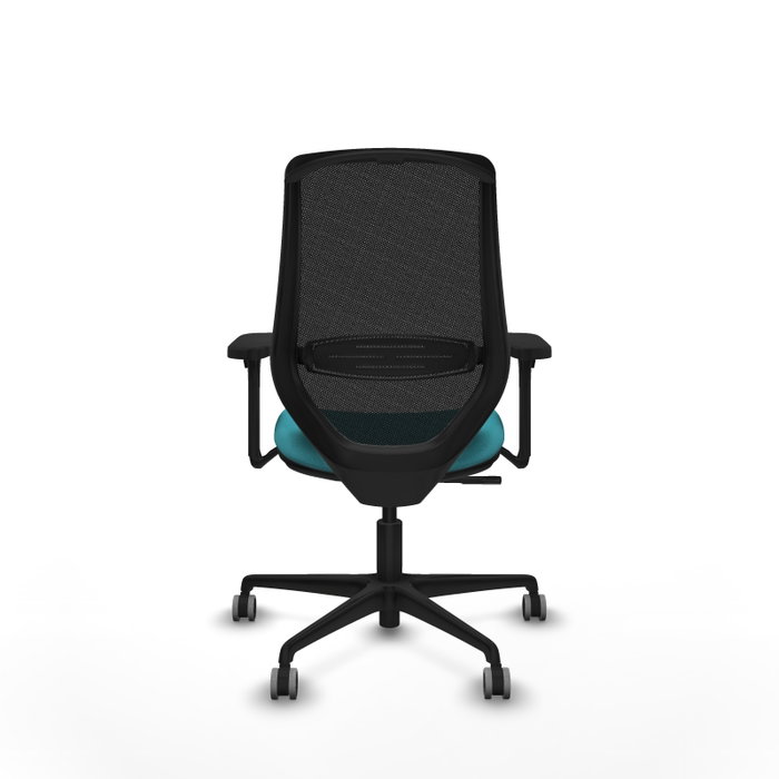 PIQUERAS Y CRESPO Silla de oficina Mardos con mecanismo Sincro, Turquesa y Negro PIQUERAS Y CRESPO Silla de oficina Mardos con mecanismo Sincro, Turquesa y Negro